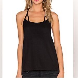 RVCA | NWT Black Spineless Strappy Cami Tank Top L